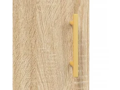 Armario de pared 2 unidades roble Sonoma 69,5x34x90 cm