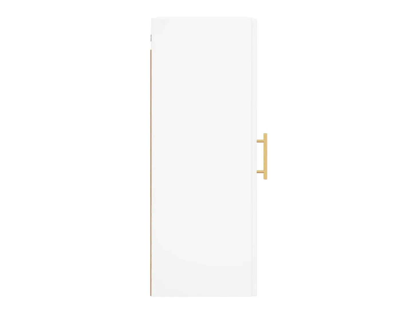 Armario de pared blanco 34,5x34x90 cm