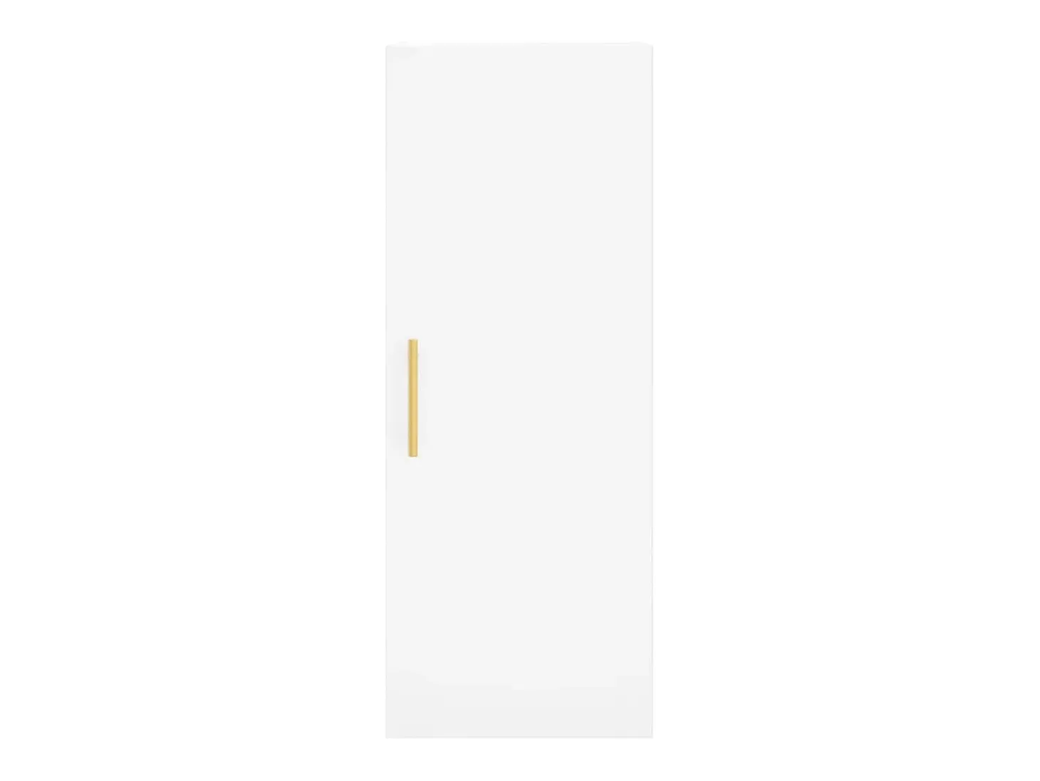 Armario de pared blanco 34,5x34x90 cm