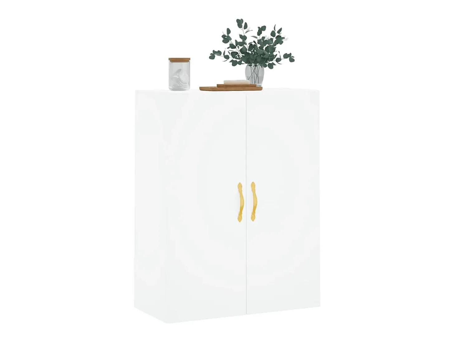 Armario de pared blanco 69,5x34x90 cm