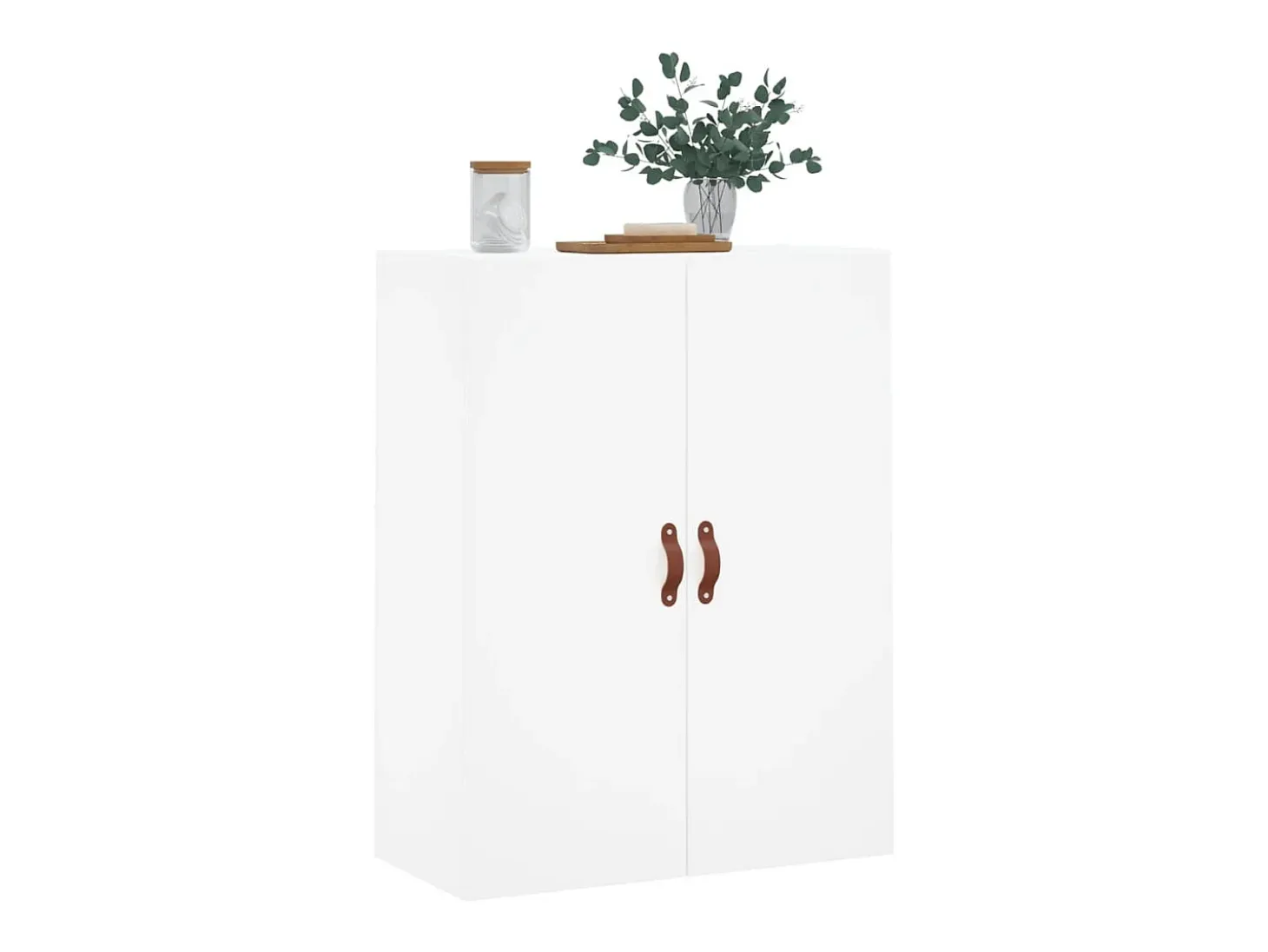 Armario de pared blanco 69,5x34x90 cm