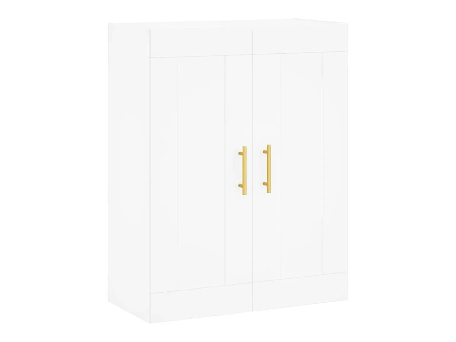 Armario de pared blanco 69,5x34x90 cm madera de ingeniería