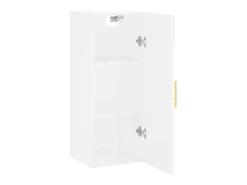 Armario de pared blanco 34,5x34x90 cm