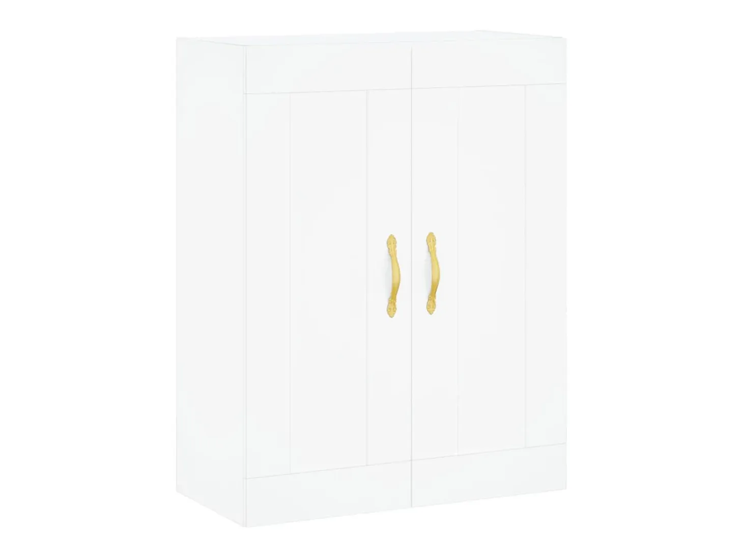 Armario de pared blanco 69,5x34x90 cm madera de ingeniería