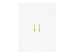 Armario de pared blanco 69,5x34x90 cm madera de ingeniería