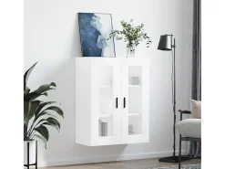 Armario de pared blanco 69,5x34x90 cm