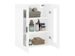 Armario de pared blanco 69,5x34x90 cm