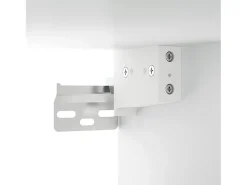 Armario de pared colgante blanco 69,5x32,5x90 cm