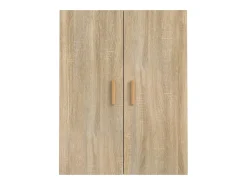 Armario de pared colgante de roble Sonoma 69,5x34x90 cm