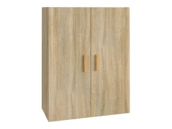 Armario de pared colgante de roble Sonoma 69,5x34x90 cm