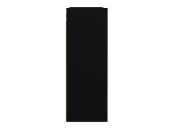 Armario de pared colgante negro 69,5x32,5x90 cm