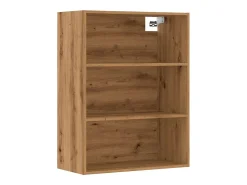 Armario de pared colgante de roble hecho a mano 69,5x32,5x90 cm