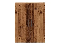 Armario de pared de madera antigua 69,5x34x90 cm