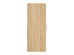 Armario de pared de roble Sonoma 34,5x34x90 cm madera de ingeniería