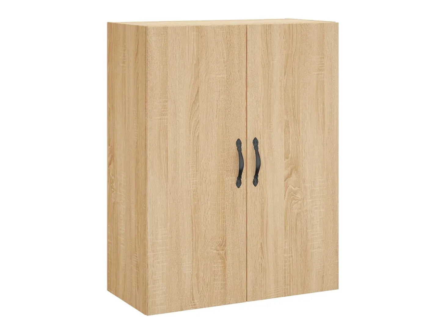 Armario de pared de roble Sonoma 69,5x34x90 cm madera de ingeniería