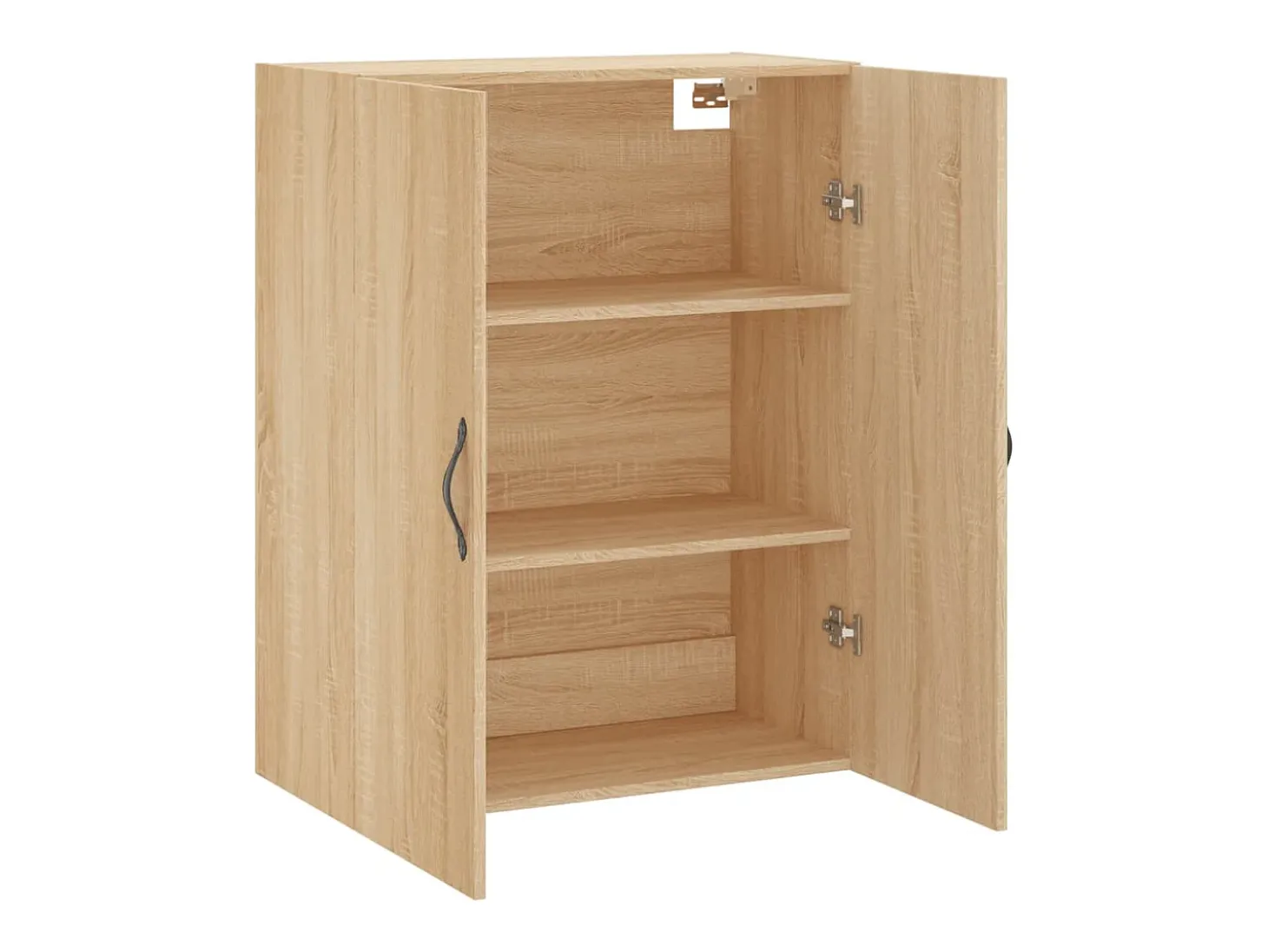 Armario de pared de roble Sonoma 69,5x34x90 cm madera de ingeniería