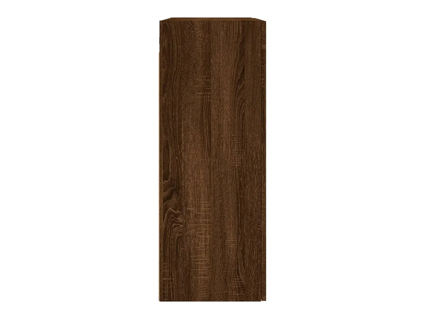 Armario de pared de roble marrón 69,5x34x90 cm