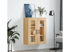 Armario de pared de roble Sonoma 69,5x34x90 cm