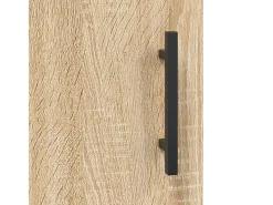 Armario de pared de roble Sonoma 69,5x34x90 cm