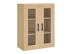 Armario de pared de roble Sonoma 69,5x34x90 cm