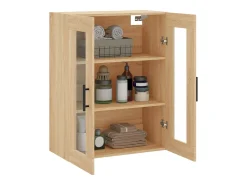 Armario de pared de roble Sonoma 69,5x34x90 cm