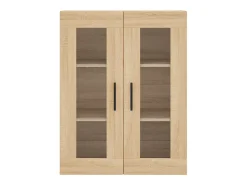 Armario de pared de roble Sonoma 69,5x34x90 cm