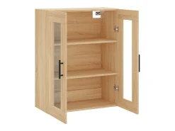Armario de pared de roble Sonoma 69,5x34x90 cm