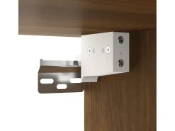 Armario de pared de roble marrón 69,5x32,5x90 cm