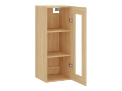 Armario de pared de roble Sonoma 34,5x34x90 cm