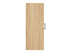 Armario de pared de roble Sonoma 34,5x34x90 cm