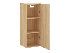 Armario de pared de roble Sonoma 34,5x34x90 cm