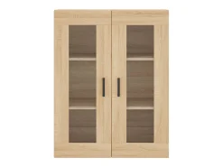 Armario de pared de roble Sonoma 69,5x34x90 cm