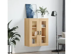 Armario de pared de roble Sonoma 69,5x34x90 cm