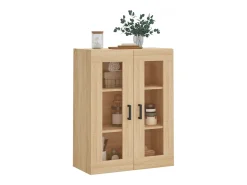 Armario de pared de roble Sonoma 69,5x34x90 cm