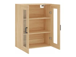 Armario de pared de roble Sonoma 69,5x34x90 cm