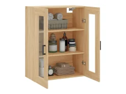Armario de pared de roble Sonoma 69,5x34x90 cm