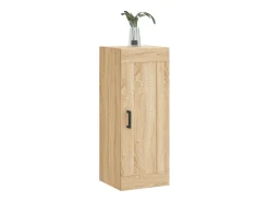 Armario de pared de roble Sonoma 34,5x34x90 cm madera de ingeniería