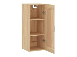 Armario de pared de roble Sonoma 34,5x34x90 cm madera de ingeniería