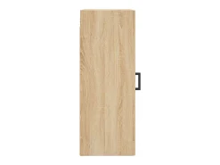 Armario de pared de roble Sonoma 34,5x34x90 cm madera de ingeniería