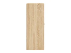 Armario de pared de roble Sonoma 69,5x34x90 cm madera de ingeniería