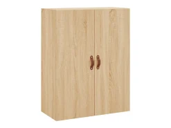 Armario de pared de roble Sonoma 69,5x34x90 cm