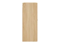 Armario de pared de roble Sonoma 69,5x34x90 cm