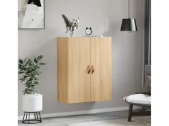 Armario de pared de roble Sonoma 69,5x34x90 cm