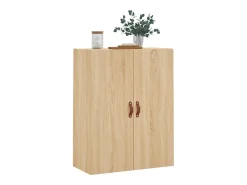 Armario de pared de roble Sonoma 69,5x34x90 cm