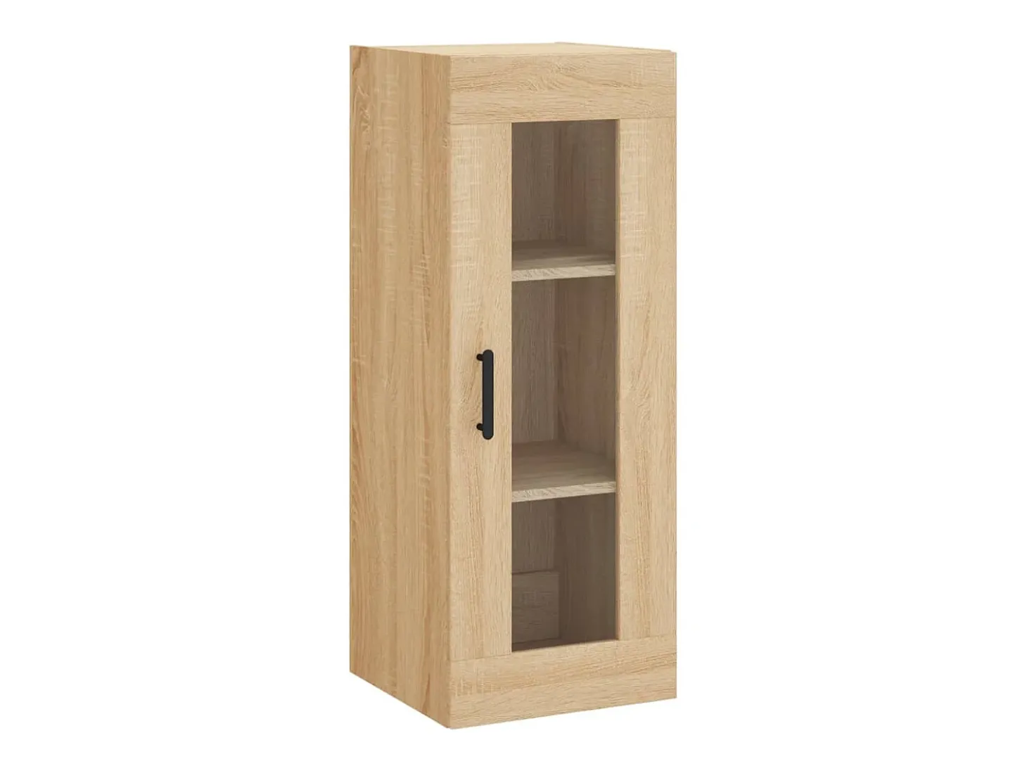 Armario de pared de roble Sonoma 34,5x34x90 cm