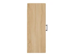 Armario de pared de roble Sonoma 34,5x34x90 cm