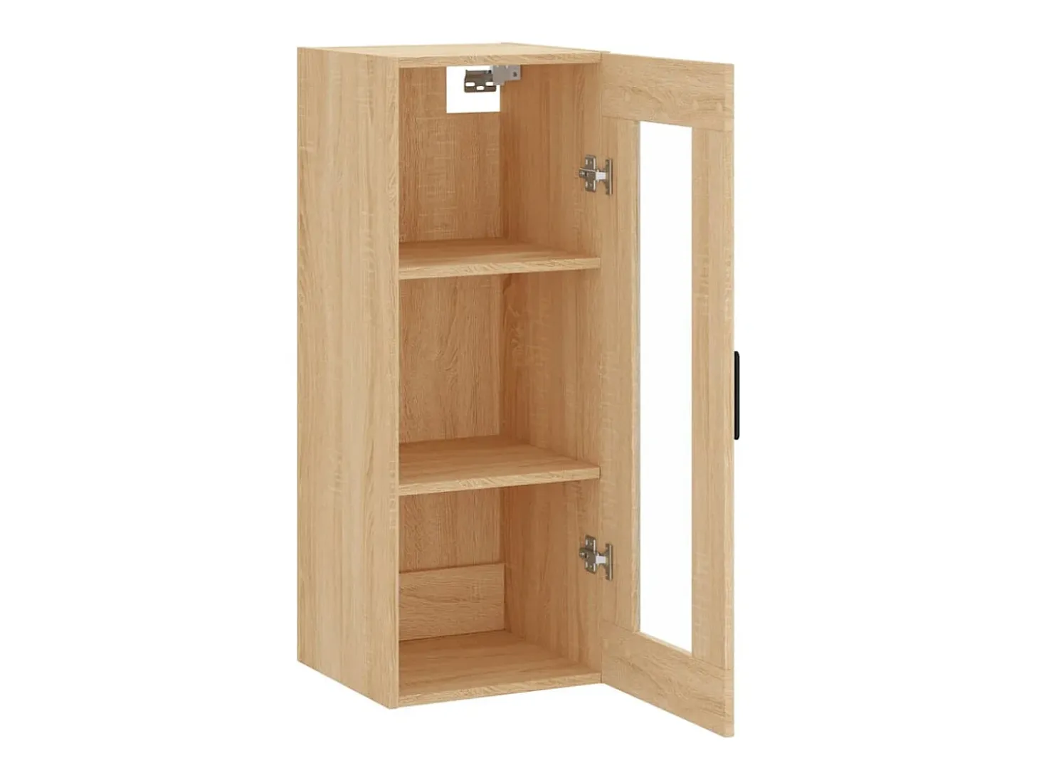 Armario de pared de roble Sonoma 34,5x34x90 cm