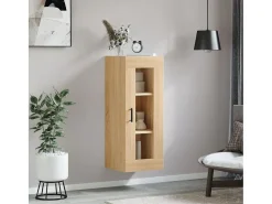 Armario de pared de roble Sonoma 34,5x34x90 cm