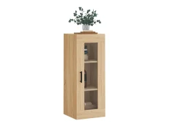 Armario de pared de roble Sonoma 34,5x34x90 cm