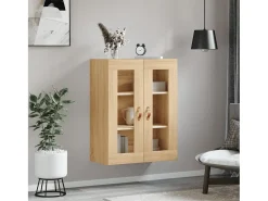 Armario de pared de roble Sonoma 69,5x34x90 cm